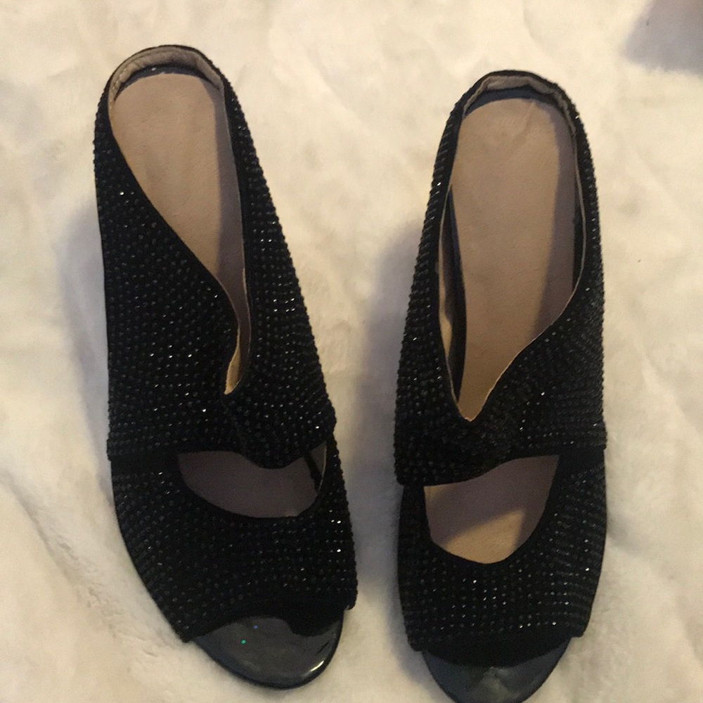 Black Crystal Shoes